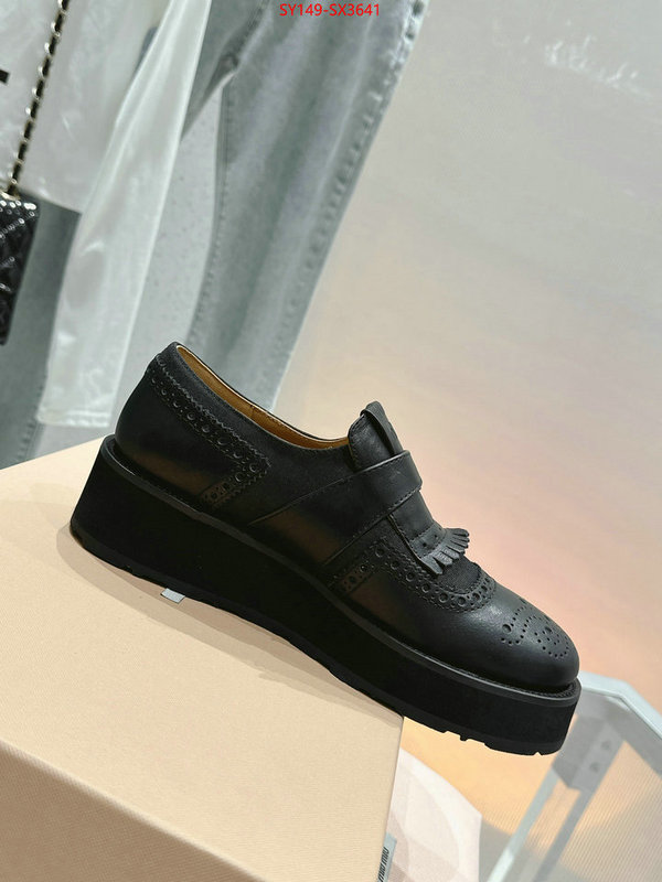 Women Shoes-Miu Miu 2024 replica ID: SX3641 $: 149USD