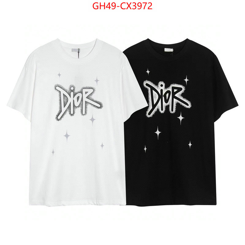 Clothing-Dior top quality ID: CX3972 $: 49USD