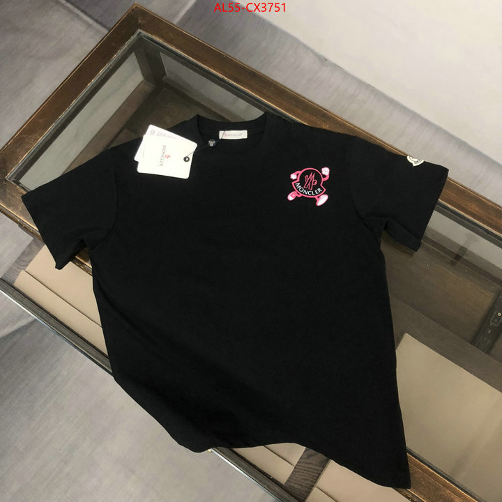 Clothing-Moncler shop cheap high quality 1:1 replica ID: CX3751 $: 55USD