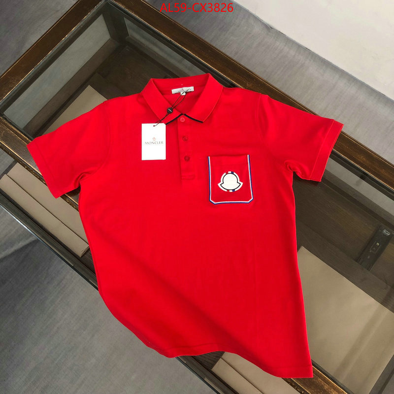 Clothing-Moncler cheap ID: CX3826 $: 59USD