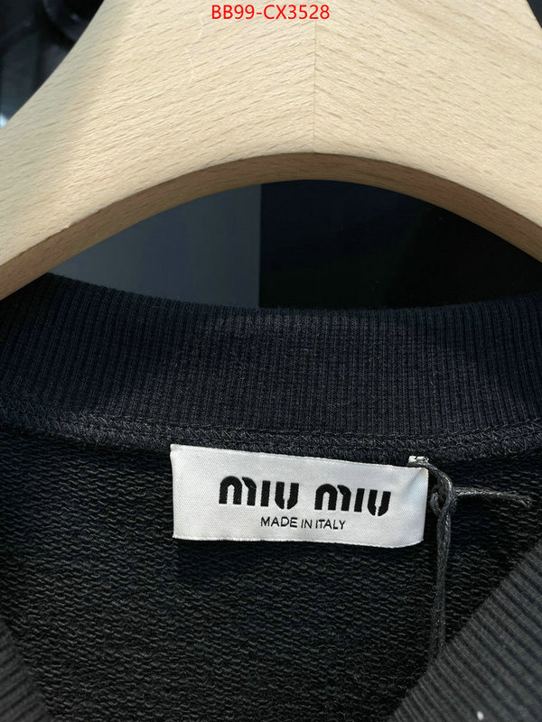 Clothing-MIU MIU fake designer ID: CX3528 $: 99USD