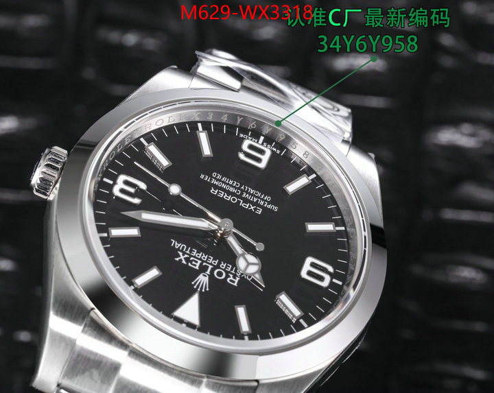 Watch(TOP)-Rolex 2024 aaaaa replica customize ID: WX3318 $: 629USD
