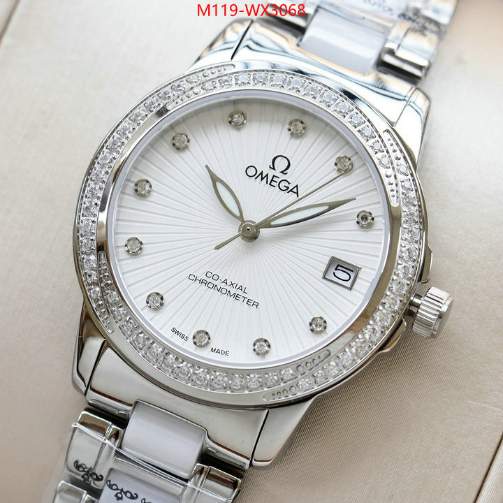 Watch(4A)-Omega wholesale imitation designer replicas ID: WX3068 $: 119USD