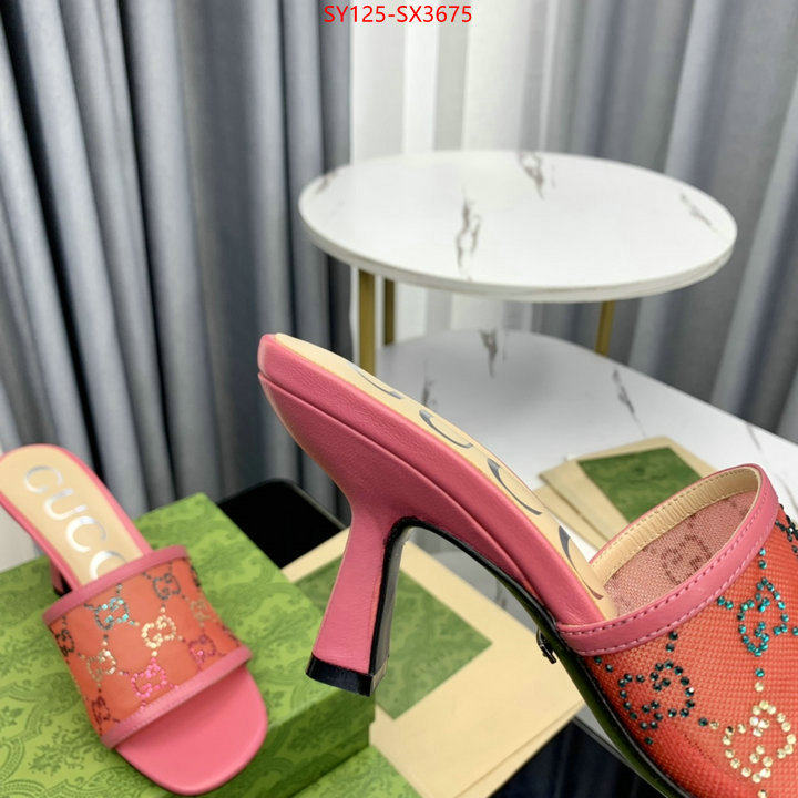 Women Shoes-Gucci cheap replica ID: SX3675 $: 125USD