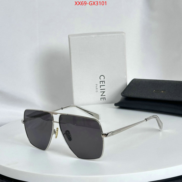 Glasses-CELINE best designer replica ID: GX3101 $: 69USD