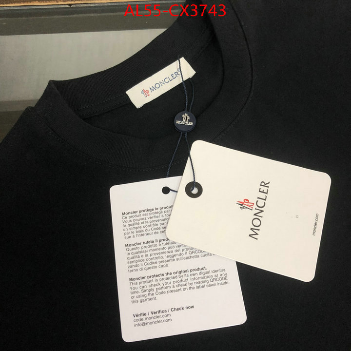 Clothing-Moncler top fake designer ID: CX3743 $: 55USD