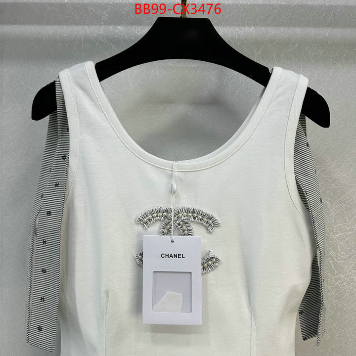 Clothing-Chanel fashion replica ID: CX3476 $: 99USD