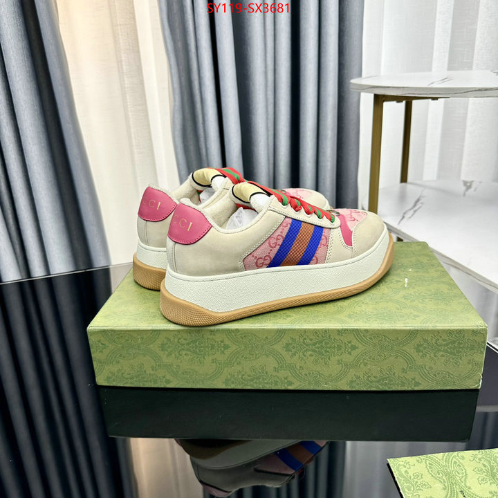 Women Shoes-Gucci aaaaa+ quality replica ID: SX3681 $: 119USD