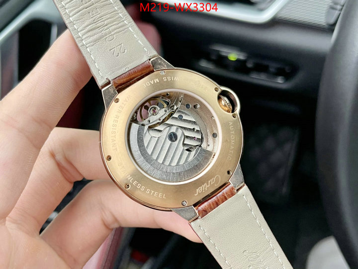 Watch(TOP)-Cartier what best designer replicas ID: WX3304 $: 219USD