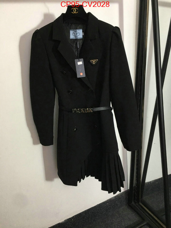 Clothing-Prada best website for replica ID: CV2028 $: 95USD