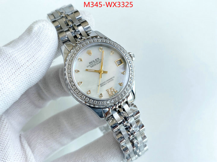 Watch(TOP)-Rolex outlet 1:1 replica ID: WX3325 $: 345USD