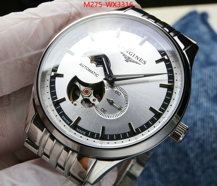 Watch(TOP)-Longines aaaaa+ replica designer ID: WX3316 $: 275USD