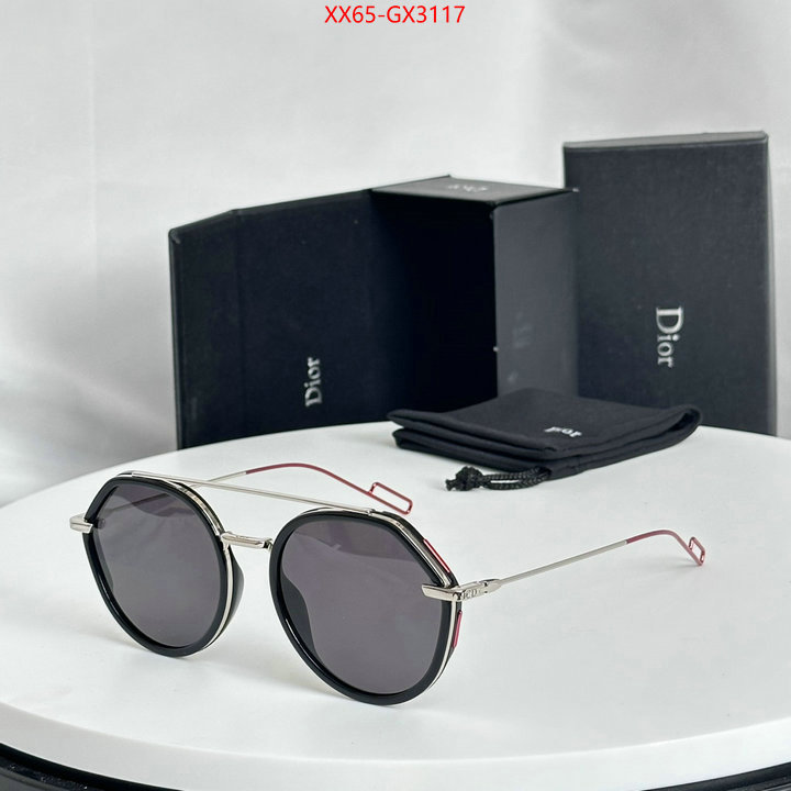 Glasses-Dior replica for cheap ID: GX3117 $: 65USD