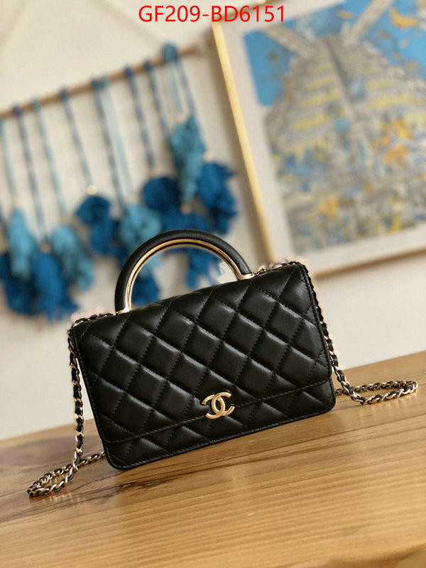 Chanel Bags(TOP)-Diagonal- luxury shop ID: BD6151 $: 209USD