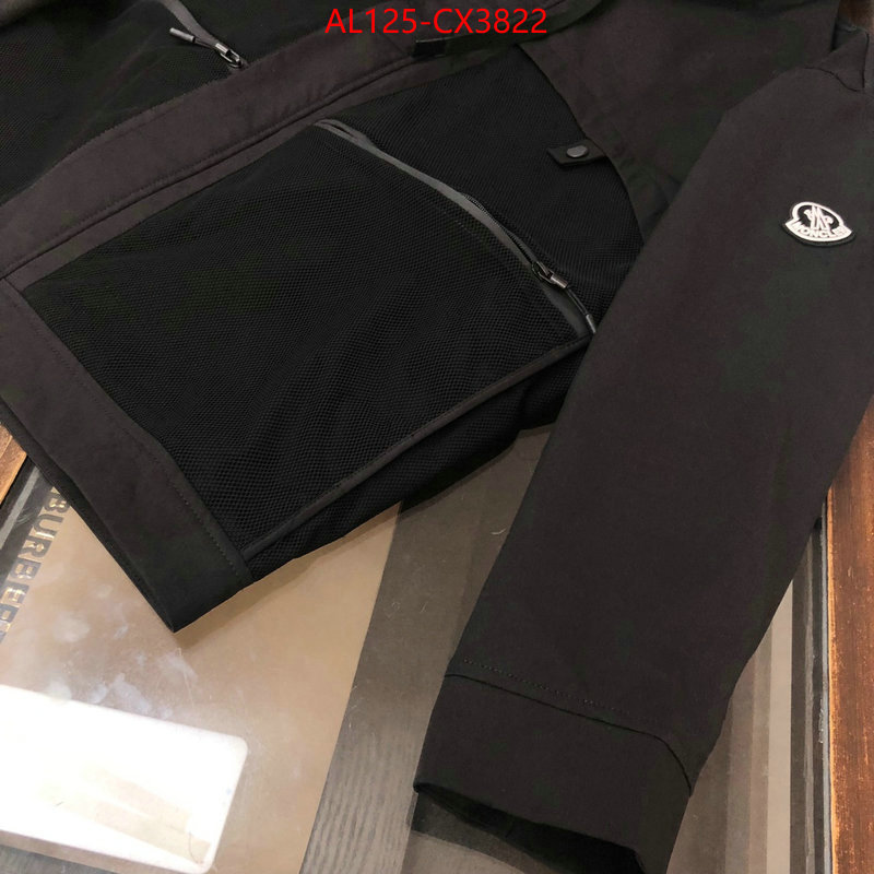 Clothing-Moncler aaaaa+ replica designer ID: CX3822 $: 125USD