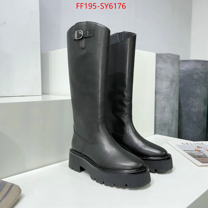 Women Shoes-Boots top 1:1 replica ID: SY6176 $: 195USD