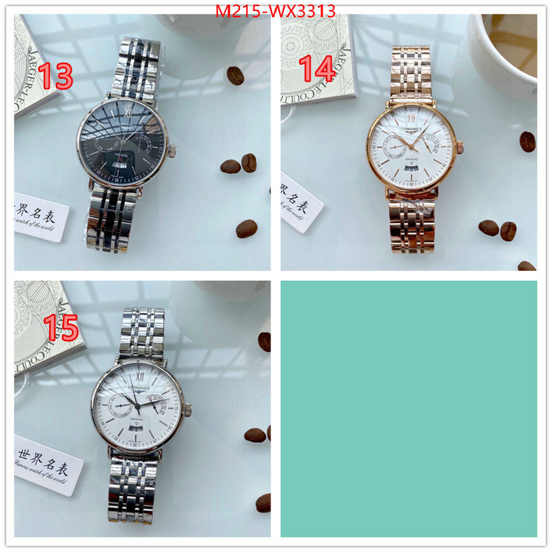 Watch(TOP)-Longines best quality fake ID: WX3313 $: 215USD