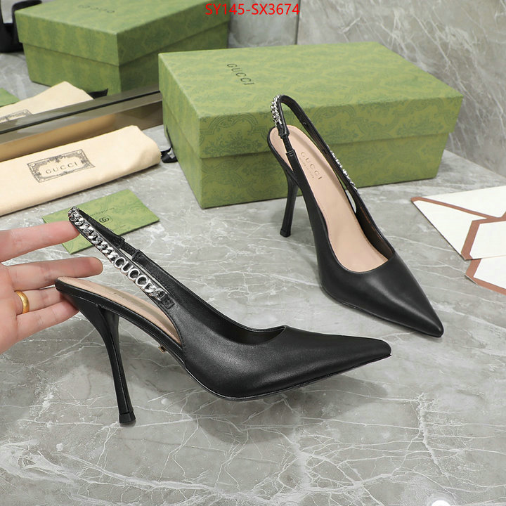 Women Shoes-Gucci how to buy replcia ID: SX3674 $: 145USD