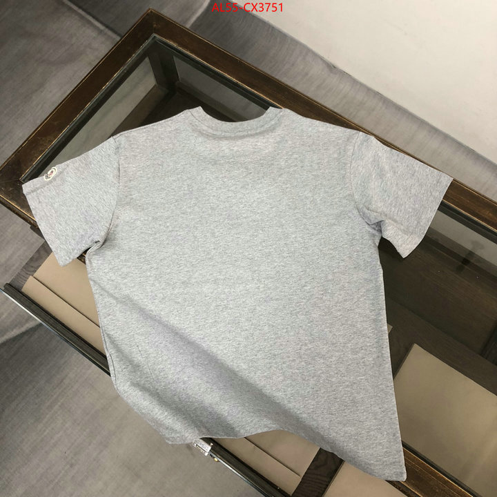 Clothing-Moncler shop cheap high quality 1:1 replica ID: CX3751 $: 55USD