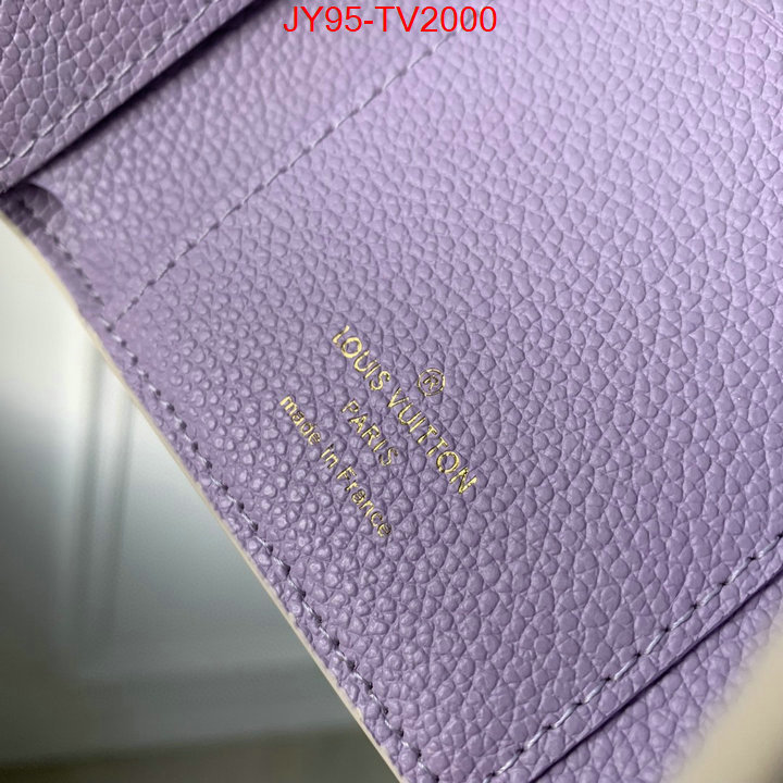 LV Bags(TOP)-Wallet 1:1 replica ID: TV2000 $: 95USD,