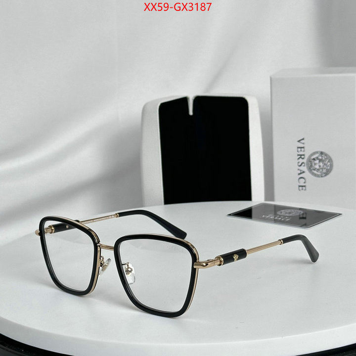 Glasses-Versace quality aaaaa replica ID: GX3187 $: 59USD