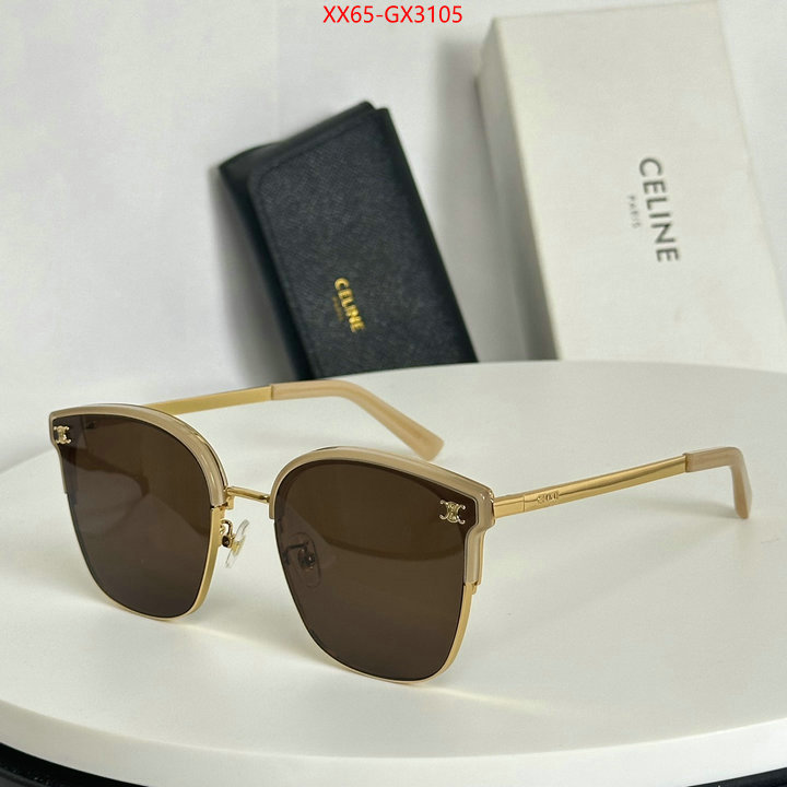 Glasses-CELINE aaaaa class replica ID: GX3105 $: 65USD