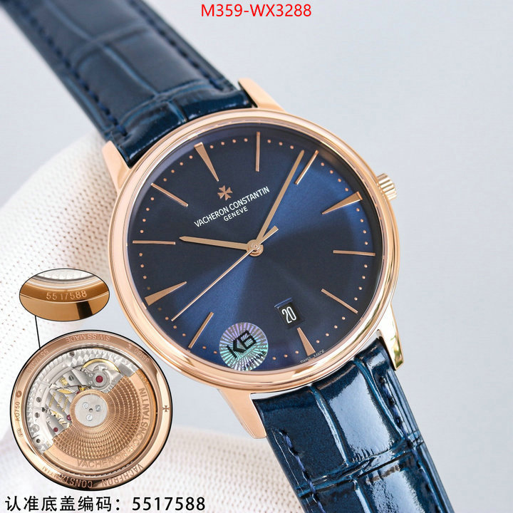 Watch(TOP)-Vacheron Constantin replica for cheap ID: WX3288 $: 359USD