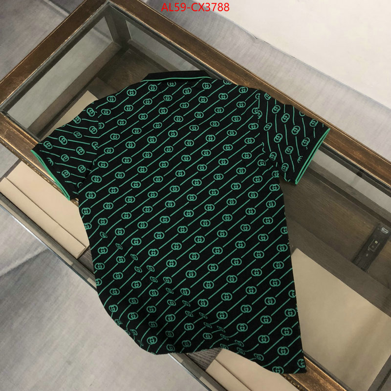 Clothing-Gucci customize best quality replica ID: CX3788 $: 59USD