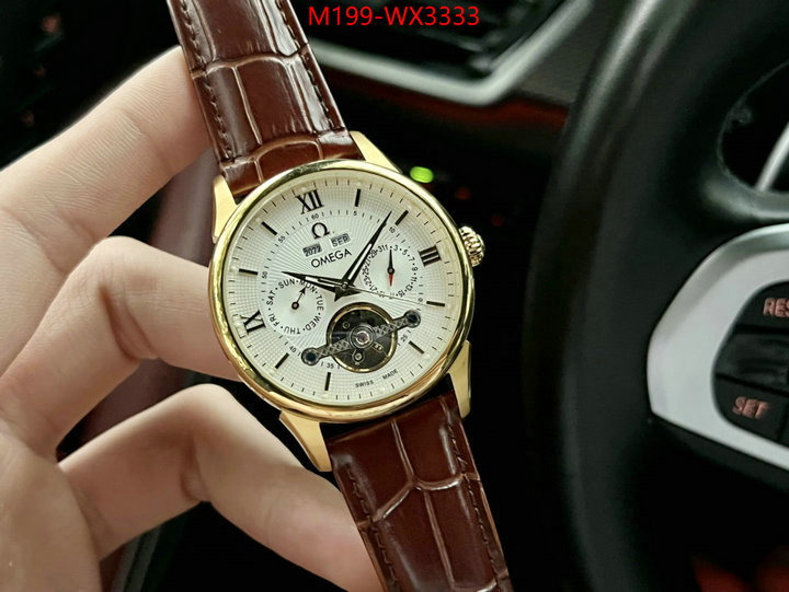 Watch(TOP)-Omega aaaaa+ quality replica ID: WX3333 $: 199USD