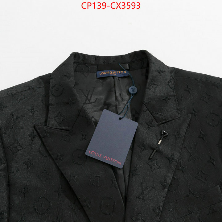 Clothing-LV replica wholesale ID: CX3593 $: 139USD