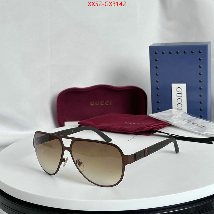 Glasses-Gucci how to buy replica shop ID: GX3142 $: 52USD