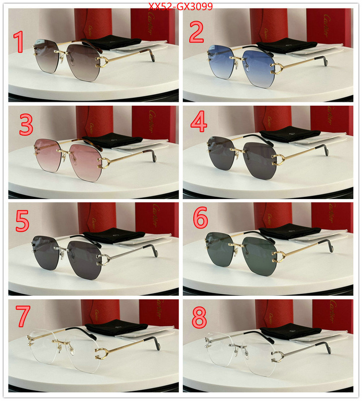 Glasses-Cartier best site for replica ID: GX3099 $: 52USD