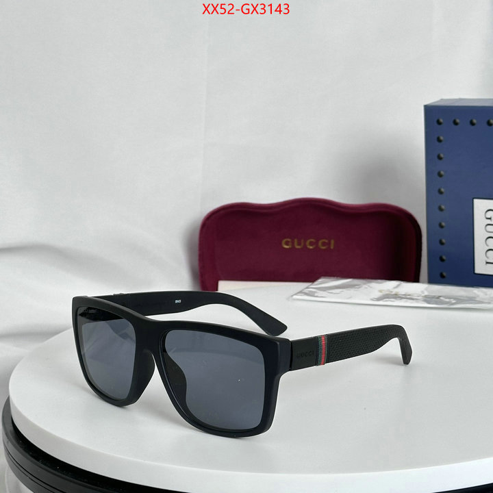 Glasses-Gucci luxury ID: GX3143 $: 52USD