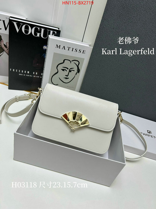 Karl Lagerfeld Bags (4A)-Diagonal- customize the best replica ID: BX2719 $: 115USD,