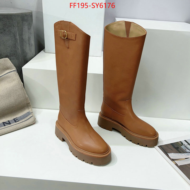 Women Shoes-Boots top 1:1 replica ID: SY6176 $: 195USD