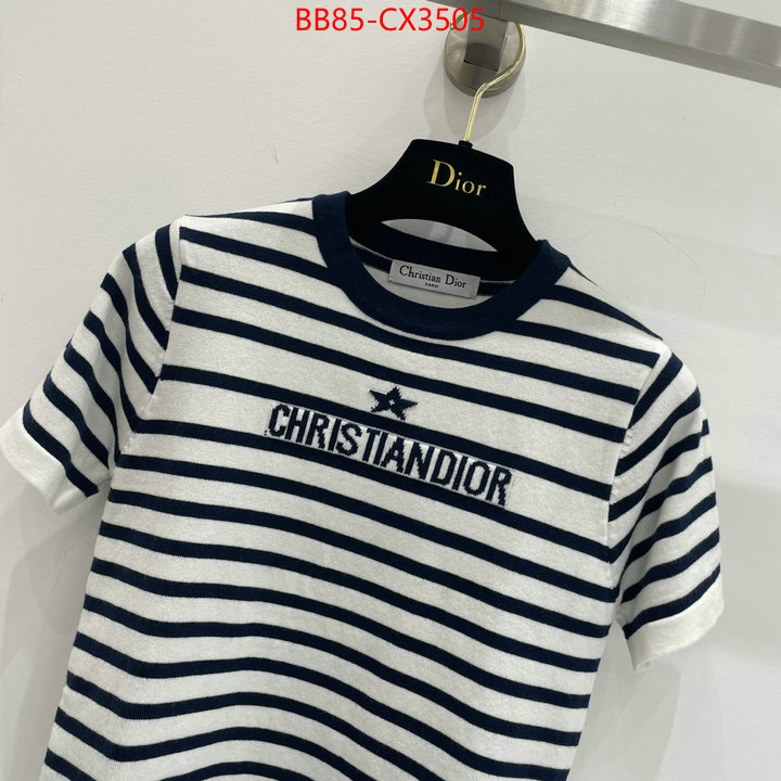 Clothing-Dior knockoff highest quality ID: CX3505 $: 85USD