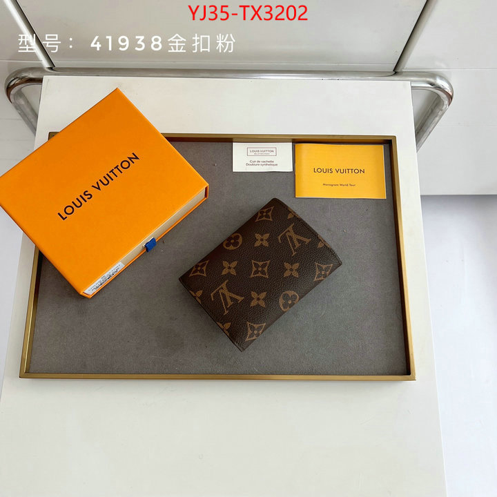 LV Bags(4A)-Wallet flawless ID: TX3202 $: 35USD,