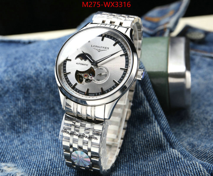 Watch(TOP)-Longines aaaaa+ replica designer ID: WX3316 $: 275USD