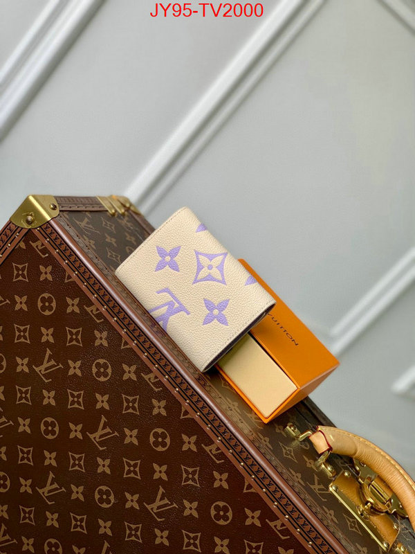 LV Bags(TOP)-Wallet 1:1 replica ID: TV2000 $: 95USD,