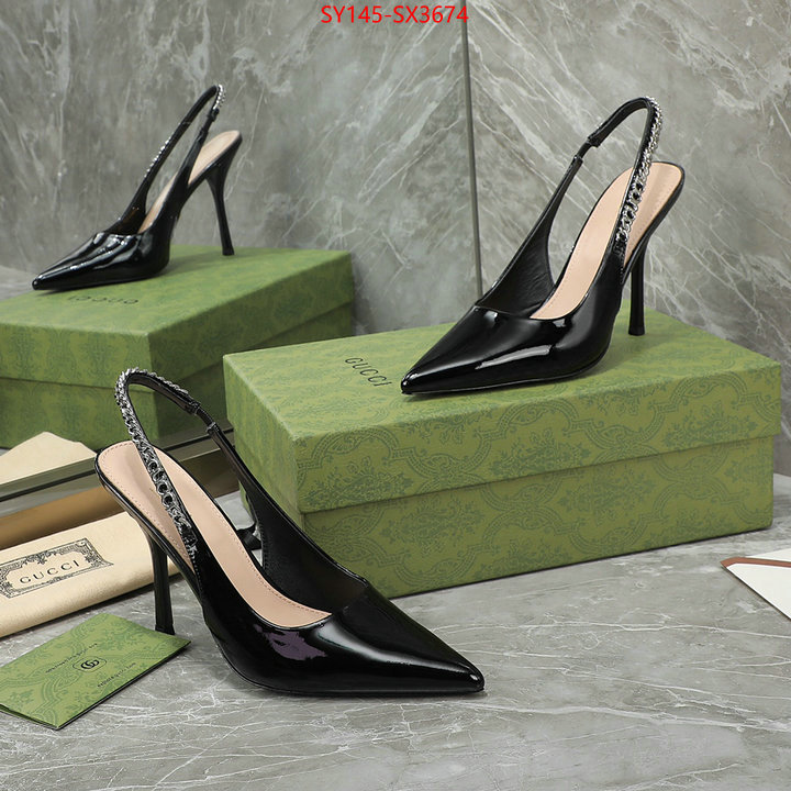 Women Shoes-Gucci how to buy replcia ID: SX3674 $: 145USD