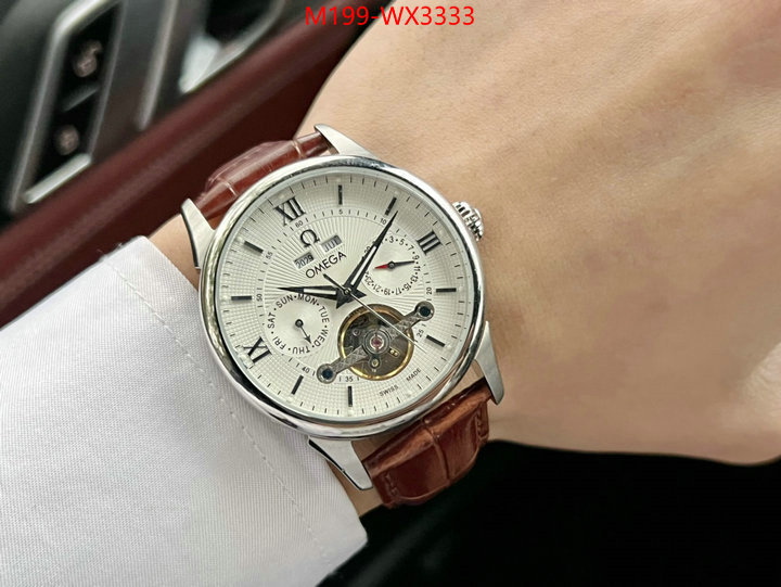 Watch(TOP)-Omega aaaaa+ quality replica ID: WX3333 $: 199USD