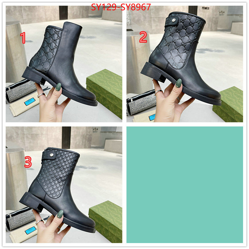 Women Shoes-Boots high quality replica ID: SY8967 $: 129USD