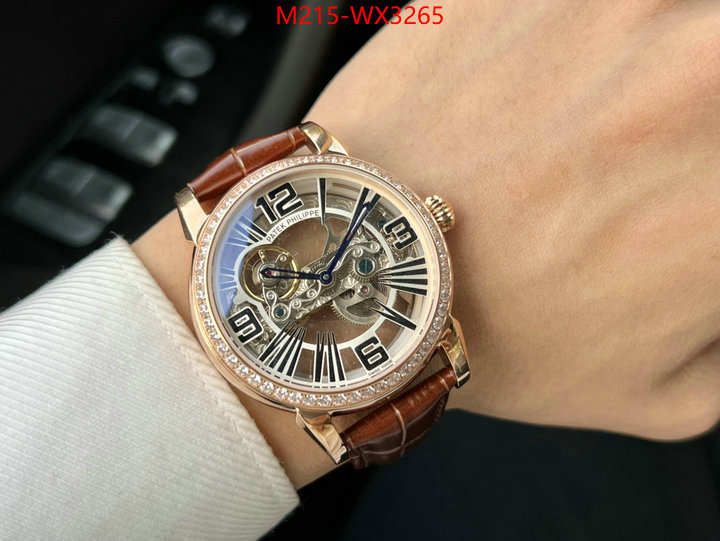 Watch(TOP)-Patek Philippe the best ID: WX3265 $: 215USD