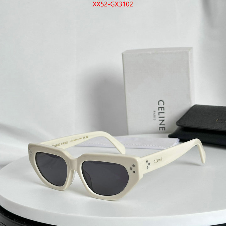 Glasses-CELINE high quality designer replica ID: GX3102 $: 52USD