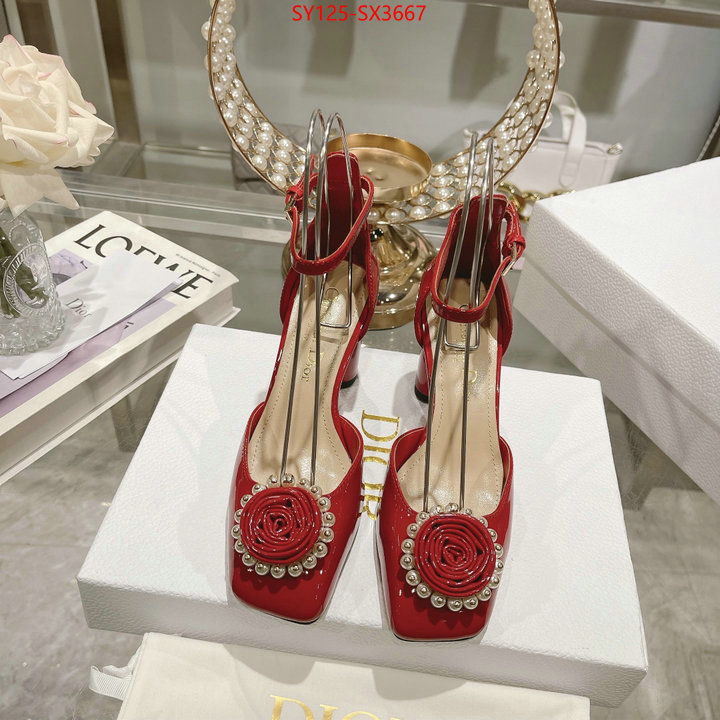 Women Shoes-Dior how to find replica shop ID: SX3667 $: 125USD