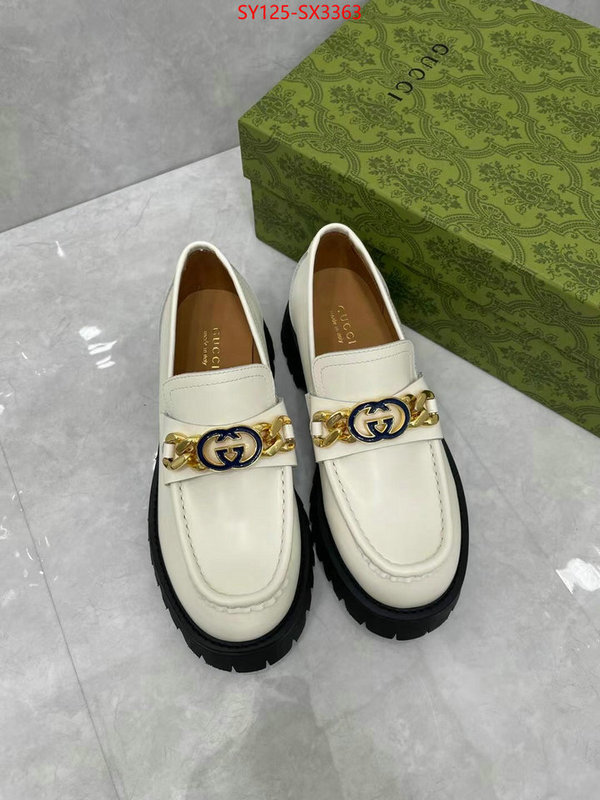 Women Shoes-Gucci the quality replica ID: SX3363 $: 125USD