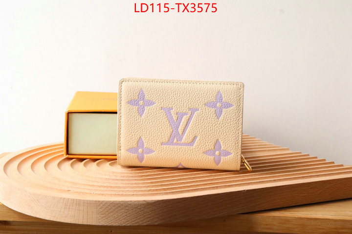 LV Bags(TOP)-Wallet the online shopping ID: TX3575 $: 115USD