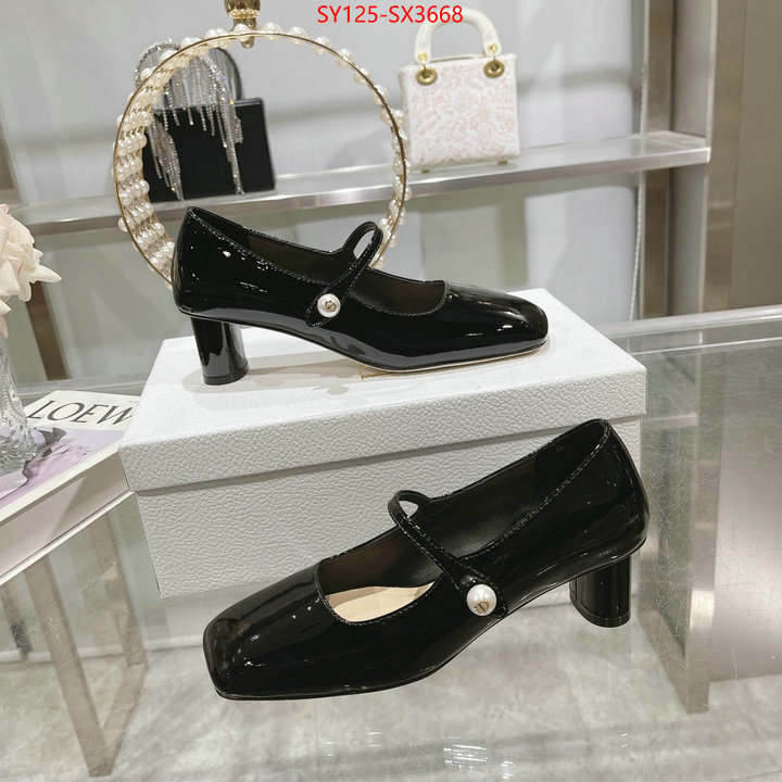 Women Shoes-Dior where can i buy the best quality ID: SX3668 $: 125USD