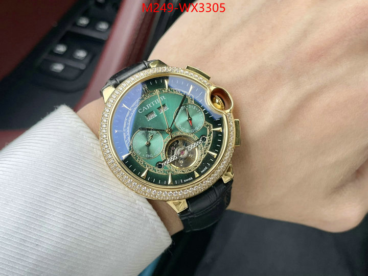 Watch(TOP)-Cartier online from china ID: WX3305 $: 249USD