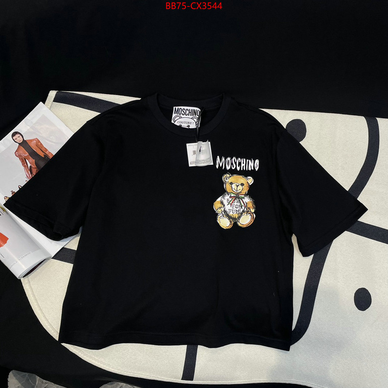 Clothing-Moschino aaaaa quality replica ID: CX3544 $: 75USD